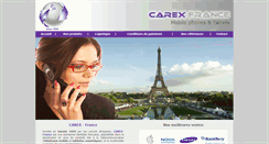 Desktop Screenshot of carexfrance.com